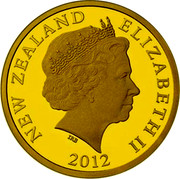 New Zealand $10 Bilbo Baggins 2012 Proof KM# 368 NEW ZEALAND ELIZABETH II IRB 2012 coin obverse New Zealand $10 Bilbo Baggins 2012 Proof KM# 368 NEW ZEALAND ELIZABETH II IRB 2012 coin obverse