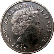 New Zealand 10 Cents Elizabeth II 2011 (u) Proof KM# 117c NEW ZEALAND ELIZABETH II 2003 IRB coin obverse New Zealand 10 Cents Elizabeth II 2011 (u) Proof KM# 117c NEW ZEALAND ELIZABETH II 2003 IRB coin obverse