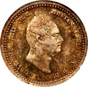 UK 2 Pence William IV 1834 Prooflike KM# 709 GULIELMUS IIII D:G: BRITANNIAR: REX F:D: coin obverse UK 2 Pence William IV 1834 Prooflike KM# 709 GULIELMUS IIII D:G: BRITANNIAR: REX F:D: coin obverse