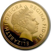 UK 2 Pounds 4th portrait Double Sovereign 2011 British Royal Mint Proof KM# 1072.1 ELIZABETH∙II∙DEI∙GRA REGINA∙FID∙DEF IRB coin obverse UK 2 Pounds 4th portrait Double Sovereign 2011 British Royal Mint Proof KM# 1072.1 ELIZABETH∙II∙DEI∙GRA REGINA∙FID∙DEF IRB coin obverse