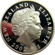 New Zealand $5 America's cup 2002 (l) KM# 272 NEW ZEALAND ELIZABETH II 2002 IRB coin obverse New Zealand $5 America's cup 2002 (l) KM# 272 NEW ZEALAND ELIZABETH II 2002 IRB coin obverse