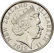 New Zealand 50 Cents The Spirit of Anzac 2015 KM# 376 NEW ZEALAND ELIZABETH II 2015 IRB coin obverse New Zealand 50 Cents The Spirit of Anzac 2015 KM# 376 NEW ZEALAND ELIZABETH II 2015 IRB coin obverse
