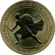 New Zealand 50¢ Narnia - Edmund 2006 (c) Proof KM# 281 THE CHRONICLES OF NARNIA THE LION, THE WITCH AND THE WARDROBE 50¢ ©DISNEY/WALDEN. coin reverse New Zealand 50¢ Narnia - Edmund 2006 (c) Proof KM# 281 THE CHRONICLES OF NARNIA THE LION, THE WITCH AND THE WARDROBE 50¢ ©DISNEY/WALDEN. coin reverse