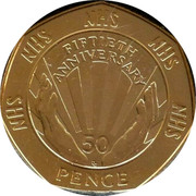 UK 50 Pence National Health Service 1998 Proof KM# 996b FIFTIETH ANNIVERSARY 50 PENCE NHS NHS NHS NHS NHS coin reverse UK 50 Pence National Health Service 1998 Proof KM# 996b FIFTIETH ANNIVERSARY 50 PENCE NHS NHS NHS NHS NHS coin reverse