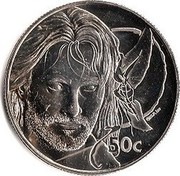 New Zealand 50C Aragorn 2003 (l) KM# 137 50C coin reverse New Zealand 50C Aragorn 2003 (l) KM# 137 50C coin reverse