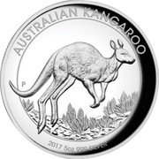 Australia 8 Dollars Australian Kangaroo 2017 AUSTRALIAN KANGAROO 2017 5 OZ 999 SILVER P JM coin reverse Australia 8 Dollars Australian Kangaroo 2017 AUSTRALIAN KANGAROO 2017 5 OZ 999 SILVER P JM coin reverse