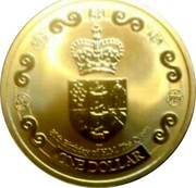 New Zealand Dollar Queen's 80th birthday 2006 KM# 289 80TH BIRTHDAY OF HM THE QUEEN coin reverse