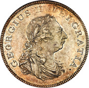 UK Dollar Pattern 1804 KM# Pn66 GEORGIUS III DEI GRATIA. coin obverse UK Dollar Pattern 1804 KM# Pn66 GEORGIUS III DEI GRATIA. coin obverse