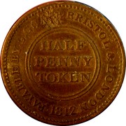 UK Half Penny Bristol - Patent Sheathing Nail Manufactory / S. Guppy 1812  PAYABLE BY S. GUPPY BRISTOL & LONDON HALF PENNY TOKEN ∙ 1812 ∙ coin reverse UK Half Penny Bristol - Patent Sheathing Nail Manufactory / S. Guppy 1812  PAYABLE BY S. GUPPY BRISTOL & LONDON HALF PENNY TOKEN ∙ 1812 ∙ coin reverse