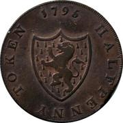 UK Halfpenny Middlesex - For General Convenience 1795  HALFPENNY TOKEN 1795 coin reverse UK Halfpenny Middlesex - For General Convenience 1795  HALFPENNY TOKEN 1795 coin reverse