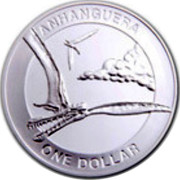 New Zealand One Dollar Anhanguera 2010 (m) Prooflike KM# 337 ANHANGUERA ONE DOLLAR coin reverse New Zealand One Dollar Anhanguera 2010 (m) Prooflike KM# 337 ANHANGUERA ONE DOLLAR coin reverse