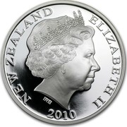 New Zealand One Dollar Kiwi 2010 (m) KM# 331 NEW ZEALAND ELIZABETH II 2010 IRB coin obverse New Zealand One Dollar Kiwi 2010 (m) KM# 331 NEW ZEALAND ELIZABETH II 2010 IRB coin obverse