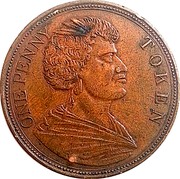 New Zealand One Penny Mason Struthers & Co. (Christchurch) (1870-1879) KM# Tn43 ONE PENNY TOKEN coin reverse New Zealand One Penny Mason Struthers & Co. (Christchurch) (1870-1879) KM# Tn43 ONE PENNY TOKEN coin reverse