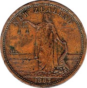 New Zealand Penny Ashton H. - Auckland 1862 KM# Tn5 H.ASHTON IMPORTER OF HABERDASHERY & TAILORS TRIMMINGS QUEEN STREET AUCKLAND coin obverse New Zealand Penny Ashton H. - Auckland 1862 KM# Tn5 H.ASHTON IMPORTER OF HABERDASHERY & TAILORS TRIMMINGS QUEEN STREET AUCKLAND coin obverse