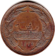New Zealand Penny Gratten R. - Auckland (1874)1872 KM# Tn24 1872 coin obverse New Zealand Penny Gratten R. - Auckland (1874)1872 KM# Tn24 1872 coin obverse