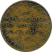 New Zealand Penny Holland & Butler - Auckland (1872-1875) KM# Tn32 IMPORTERS OF PAPERHANGINGS GUILT MOULDINGS GLASS SHADES & PAINTERS MATERIAL coin reverse New Zealand Penny Holland & Butler - Auckland (1872-1875) KM# Tn32 IMPORTERS OF PAPERHANGINGS GUILT MOULDINGS GLASS SHADES & PAINTERS MATERIAL coin reverse