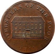 UK Penny Overseers Of The Poor 1815  OVERSEERS OF THE POOR ∙ 1815 ∙ coin reverse UK Penny Overseers Of The Poor 1815  OVERSEERS OF THE POOR ∙ 1815 ∙ coin reverse