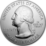 USA Quarter Dollar Pictured Rocks National Lakeshore Michigan 2018 UNITED STATES OF AMERICA IN GOD WE TRUST LIBERTY QUARTER DOLLAR JF coin obverse