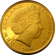 New Zealand Ten Dollars Icons of New Zealand - Kiwi 2009 (m) Proof KM# 330 NEW ZEALAND ELIZABETH II 2009 coin obverse New Zealand Ten Dollars Icons of New Zealand - Kiwi 2009 (m) Proof KM# 330 NEW ZEALAND ELIZABETH II 2009 coin obverse
