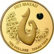 New Zealand Ten Dollars Maori Art - Hei Matau 2012 (u) Proof KM# 353 HEI MATAU TEN DOLLARS TEKAU TARA coin reverse New Zealand Ten Dollars Maori Art - Hei Matau 2012 (u) Proof KM# 353 HEI MATAU TEN DOLLARS TEKAU TARA coin reverse