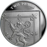 UK Two Pence (Royal Shield of Arms) KM# 1333a TWO PENCE coin reverse UK Two Pence (Royal Shield of Arms) KM# 1333a TWO PENCE coin reverse