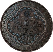 UK Two Shillings Pattern 1848  ONE FLORIN VR TWO SHILLINGS coin reverse UK Two Shillings Pattern 1848  ONE FLORIN VR TWO SHILLINGS coin reverse
