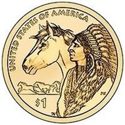 USA $1 1 Dollar Horse Reverse 2012 D KM# 528 UNITED STATES OF AMERICA $1 PH coin reverse USA $1 1 Dollar Horse Reverse 2012 D KM# 528 UNITED STATES OF AMERICA $1 PH coin reverse