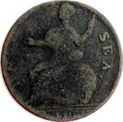 UK 1/2 Penny George Gordon - Bater Sea 1779  BATER SEA 1779 coin reverse UK 1/2 Penny George Gordon - Bater Sea 1779  BATER SEA 1779 coin reverse