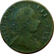 UK 1/2 Penny Gloriovs III Vis - Britons Rule 1788 Atkins# 272 GLORIOVS III VIS coin obverse UK 1/2 Penny Gloriovs III Vis - Britons Rule 1788 Atkins# 272 GLORIOVS III VIS coin obverse