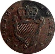 UK 1/2 Penny John Wilkinson - North Wales 1773 NORTH WALES coin reverse UK 1/2 Penny John Wilkinson - North Wales 1773 NORTH WALES coin reverse