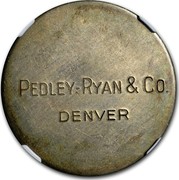 USA 1 Dollar Pedley-Ryan Co 1933 PEDLEY-RYAN & CO. DENVER coin obverse USA 1 Dollar Pedley-Ryan Co 1933 PEDLEY-RYAN & CO. DENVER coin obverse