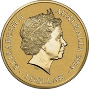 Australia 1 Dollar XXIII Olympic Winter Games Pyeongchang 2018 Frosted Unc ELIZABETH II AUSTRALIA 2018 1 DOLLAR IRB coin obverse Australia 1 Dollar XXIII Olympic Winter Games Pyeongchang 2018 Frosted Unc ELIZABETH II AUSTRALIA 2018 1 DOLLAR IRB coin obverse