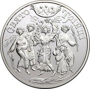 Ukraine 10 Hryven Whitsunday 2004 Proof KM# 225 СВЯТО ТРІЙЦІ coin reverse Ukraine 10 Hryven Whitsunday 2004 Proof KM# 225 СВЯТО ТРІЙЦІ coin reverse