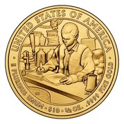 USA $10 James Buchanan's Liberty 2010 W KM# 483 ∙ UNITED STATES OF AMERICA ∙ E PLURIBUS UNUM ∙ $10 ∙ 1/2 OZ. .9999 FINE GOLD coin reverse USA $10 James Buchanan's Liberty 2010 W KM# 483 ∙ UNITED STATES OF AMERICA ∙ E PLURIBUS UNUM ∙ $10 ∙ 1/2 OZ. .9999 FINE GOLD coin reverse