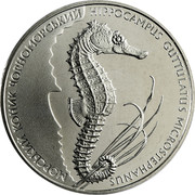 Ukraine 2 Hryvni Seahorse Hippocampus 2003 KM# 168 МОРСКИЙ КОНИК ЧОРНОМОРСЬКИЙ HIPPOCAMPUS GUTTULATUS MICROPHANUS coin reverse Ukraine 2 Hryvni Seahorse Hippocampus 2003 KM# 168 МОРСКИЙ КОНИК ЧОРНОМОРСЬКИЙ HIPPOCAMPUS GUTTULATUS MICROPHANUS coin reverse