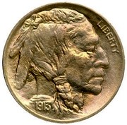 USA Five Cents Buffalo Nickel 1913 KM# 133 LIBERTY coin obverse USA Five Cents Buffalo Nickel 1913 KM# 133 LIBERTY coin obverse