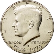 USA Half Dollar Bicentennial 1976 S KM# 205a LIBERTY IN GOD WE TRUST 1776 1976 coin obverse USA Half Dollar Bicentennial 1976 S KM# 205a LIBERTY IN GOD WE TRUST 1776 1976 coin obverse