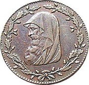UK Halfpenny (Anglesey - Parys Mines Company / Druid Series) - coin obverse UK Halfpenny (Anglesey - Parys Mines Company / Druid Series) - coin obverse