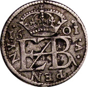 UK Penny Elizabeth I Pledge 1601 KM# PnA1 EZB 16 01 IN A PENNY coin reverse UK Penny Elizabeth I Pledge 1601 KM# PnA1 EZB 16 01 IN A PENNY coin reverse