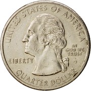 USA Quarter Dollar Delaware 1999 D KM# 293 UNITED STATES OF AMERICA LIBERTY IN GOD WE TRUST QUARTER DOLLAR coin obverse USA Quarter Dollar Delaware 1999 D KM# 293 UNITED STATES OF AMERICA LIBERTY IN GOD WE TRUST QUARTER DOLLAR coin obverse