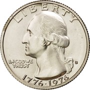 USA Quarter Dollar Washington 1976 S KM# 204a LIBERTY IN GOD WE TRUST coin obverse USA Quarter Dollar Washington 1976 S KM# 204a LIBERTY IN GOD WE TRUST coin obverse