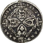 USA Real Val 24 1688 KM# Tn6 American Plantations REAL HISPAN VAL 24 PAKT coin reverse USA Real Val 24 1688 KM# Tn6 American Plantations REAL HISPAN VAL 24 PAKT coin reverse