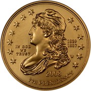 USA $10 Andrew Jackson's Liberty 2008 W KM# 432 LIBERTY 1829 1837 7th PRESIDENCY IN GOD WE TRUST 2008 coin obverse USA $10 Andrew Jackson's Liberty 2008 W KM# 432 LIBERTY 1829 1837 7th PRESIDENCY IN GOD WE TRUST 2008 coin obverse