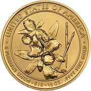 USA $10 Caroline Harrison 2012 W Proof KM# 534 ∙ UNITED STATES OF AMERICA ∙ E PLURIBUS UNUM ∙ $10 ∙ 1/2 OZ. .9999 FINE GOLD coin reverse USA $10 Caroline Harrison 2012 W Proof KM# 534 ∙ UNITED STATES OF AMERICA ∙ E PLURIBUS UNUM ∙ $10 ∙ 1/2 OZ. .9999 FINE GOLD coin reverse