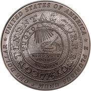 USA Dollar Benjamin Franklin - 300th birth Anniversary 2006 P KM# 388 * UNITED STATES OF AMERICA * E PLURIBUS UNUM * ONE DOLLAR * CONTINENTAL CURRENCY FUCIO EG FECIT MIND YOUR BUSINESS 1776 DW coin reverse USA Dollar Benjamin Franklin - 300th birth Anniversary 2006 P KM# 388 * UNITED STATES OF AMERICA * E PLURIBUS UNUM * ONE DOLLAR * CONTINENTAL CURRENCY FUCIO EG FECIT MIND YOUR BUSINESS 1776 DW coin reverse