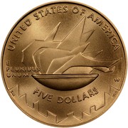 USA Five Dollars Salt Lake Olympic Winter Games 2002 W KM# 337 UNITED STATES OF AMERICA FIVE DOLLARS E PLURIBUS UNUM W coin reverse USA Five Dollars Salt Lake Olympic Winter Games 2002 W KM# 337 UNITED STATES OF AMERICA FIVE DOLLARS E PLURIBUS UNUM W coin reverse