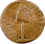 USA Hampshire Harp and Tree 1776 KM# 1 coin obverse USA Hampshire Harp and Tree 1776 KM# 1 coin obverse