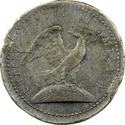 USA Quarter Liberty (Pattern) 1792 KM# PnM1 UNITED STATES OF AMERICA. coin reverse USA Quarter Liberty (Pattern) 1792 KM# PnM1 UNITED STATES OF AMERICA. coin reverse