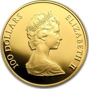 Canada 100 Dollars Patriation of the Canadian Constitution 1982 Proof KM# 137 100 DOLLARS ELIZABETH II coin obverse Canada 100 Dollars Patriation of the Canadian Constitution 1982 Proof KM# 137 100 DOLLARS ELIZABETH II coin obverse