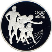 Canada 15 Dollars Spirit of the Generations 1992 Proof KM# 215 1896-1996 SS coin reverse Canada 15 Dollars Spirit of the Generations 1992 Proof KM# 215 1896-1996 SS coin reverse